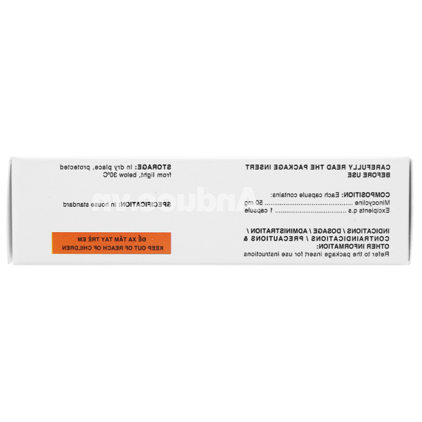 Zalenka 50mg trị nhiễm khuẩn, kháng khuẩn (3 vỉ x 10 viên)