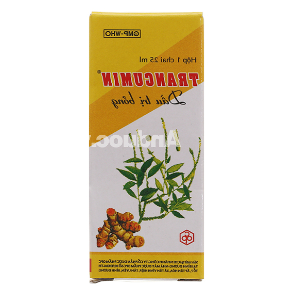 Dầu bôi Trancumin trị bỏng, mau lành vết thương chai 25ml