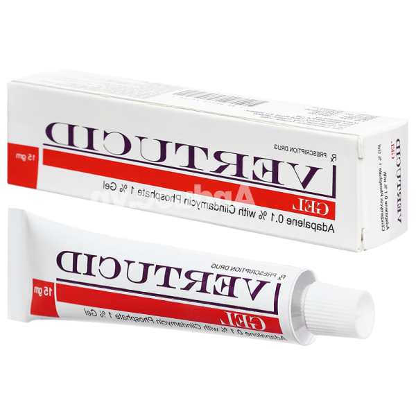 Vertucid Gel trị mụn trứng cá tuýp 15g