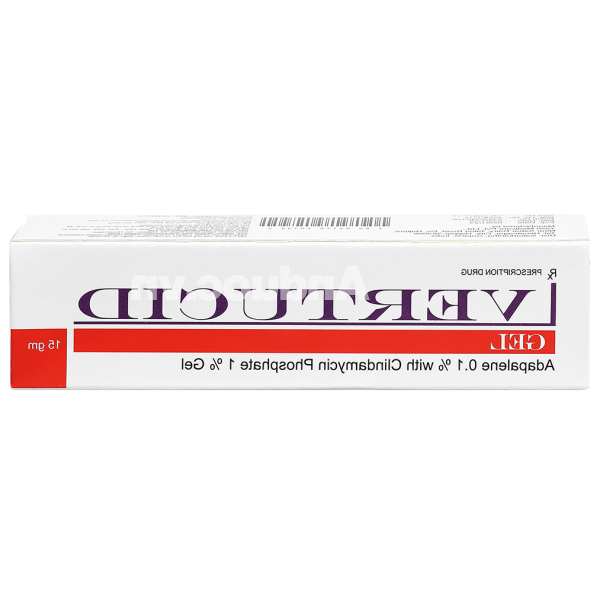 Vertucid Gel trị mụn trứng cá tuýp 15g