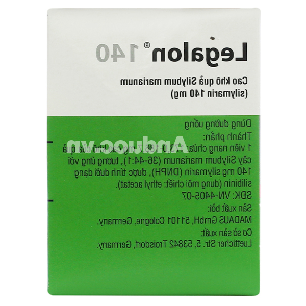 Legalon 140 hỗ trợ trị bệnh lý về gan (6 vỉ x 10 viên)