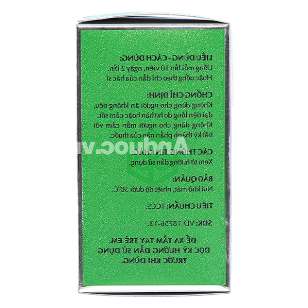 Hoàn Lục Vị Bổ Thận Âm giảm mỏi gối, mồ hôi trộm chai 240 viên