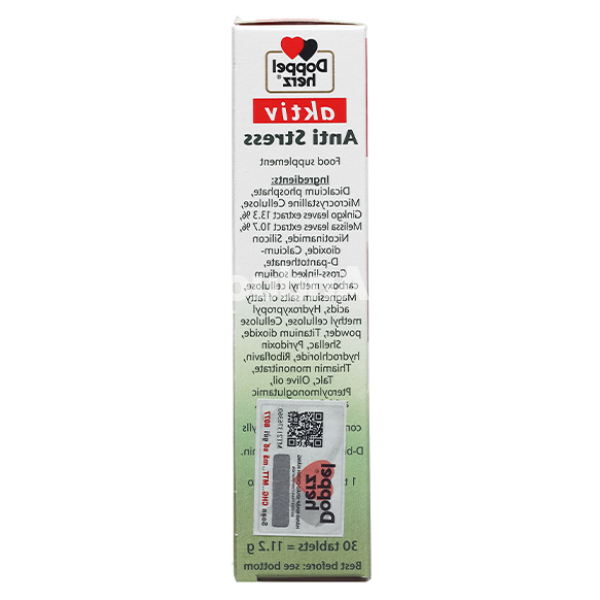 Doppelherz Aktiv Anti Stress bổ não, giảm căng thẳng hộp 30 viên