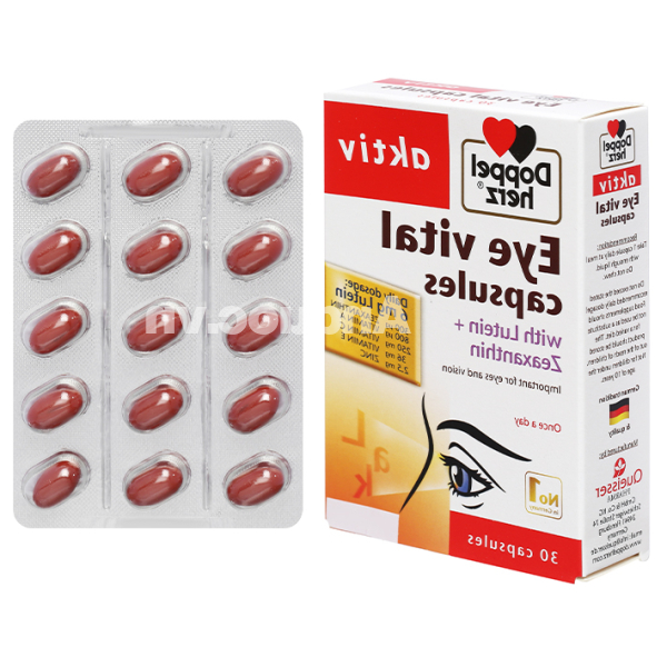 Doppelherz Aktiv Eye Vital tăng cường thị lực hộp 30 viên