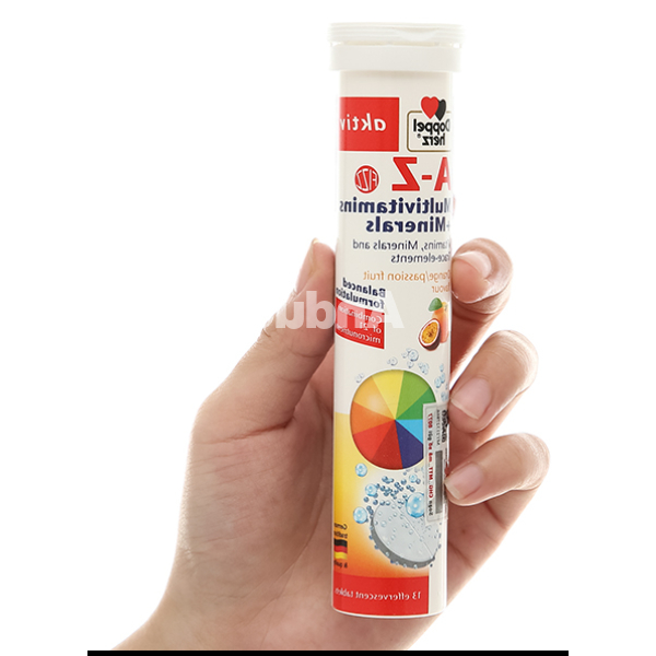 Doppelherz Aktiv A-Z bổ sung vitamin tuýp 13 viên