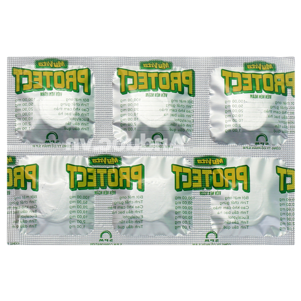Viên ngậm MyVita Protect hỗ trợ giảm đau họng hộp 30 viên