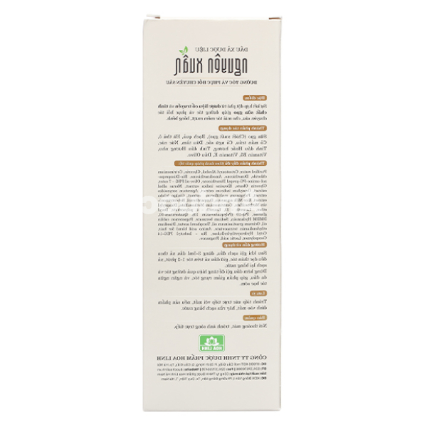 Dầu xả dược liệu Nguyên Xuân dưỡng tóc & phục hồi chuyên sâu tuýp 150ml