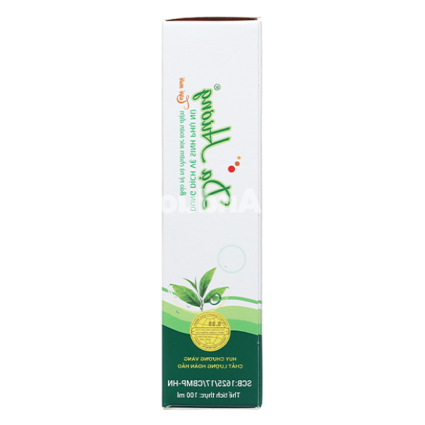 Dung dịch vệ sinh phụ nữ Dạ Hương trà xanh khử mùi chai 100ml