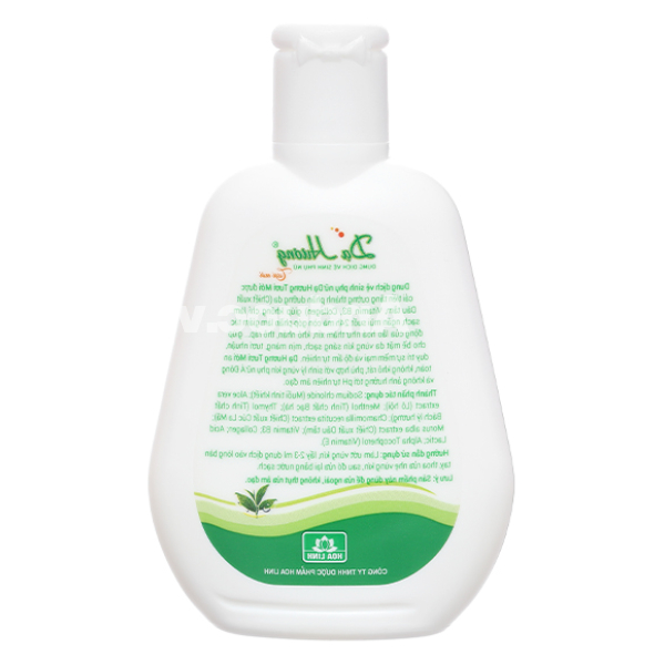 Dung dịch vệ sinh phụ nữ Dạ Hương trà xanh khử mùi chai 100ml