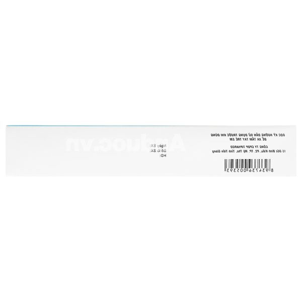 Auclatyl 500mg/125mg trị viêm đường hô hấp (2 vỉ x 10 viên)