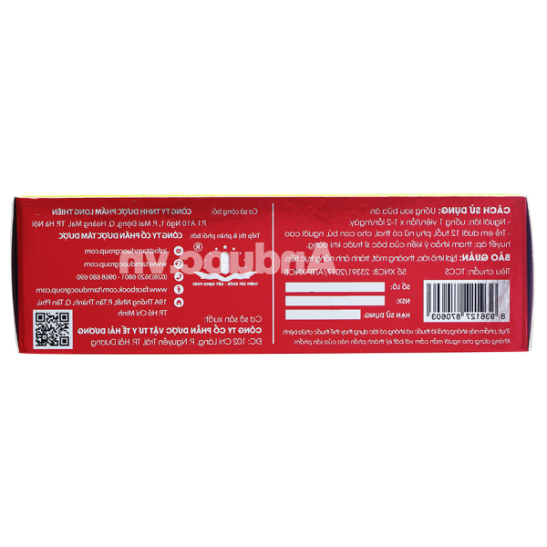 ZBull bồi bổ cơ thể, tăng đề kháng hộp 60 viên