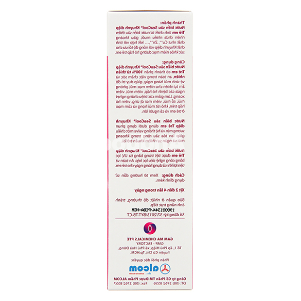 Xịt mũi Seacool Khuynh Diệp giảm ngạt mũi, sổ mũi cho bé chai 70ml