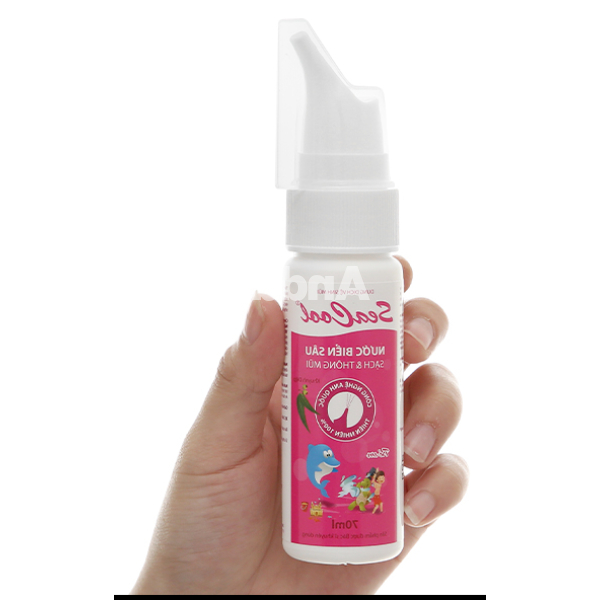 Xịt mũi Seacool Khuynh Diệp giảm ngạt mũi, sổ mũi cho bé chai 70ml