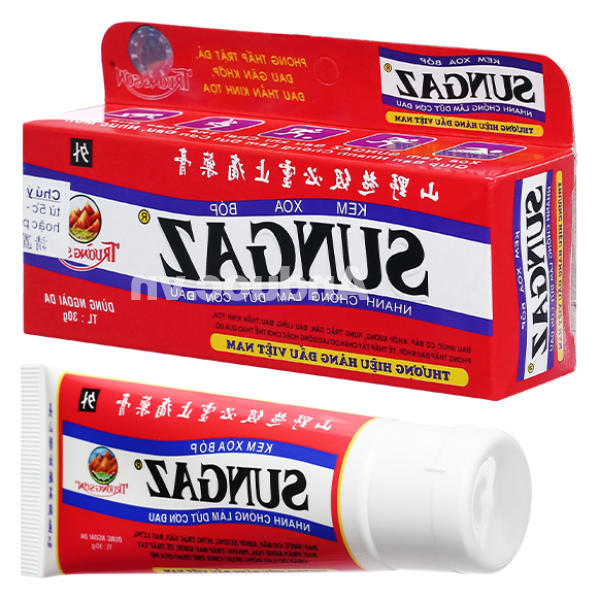 Kem xoa bóp Sungaz giảm đau cơ, xương khớp tuýp 30g