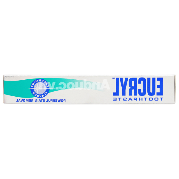 Kem đánh răng bạc hà tẩy trắng Eucryl Toothpaste ngừa sâu răng tuýp 62g