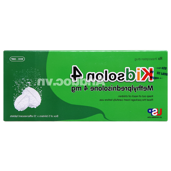 Kidsolon 4 hỗ trợ kháng viêm, giảm miễn dịch (5 vỉ x 10 viên)