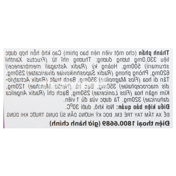 Thuốc Xoang Nhất Nhất trị viêm xoang, viêm mũi dị ứng (3 vỉ x 10 viên)