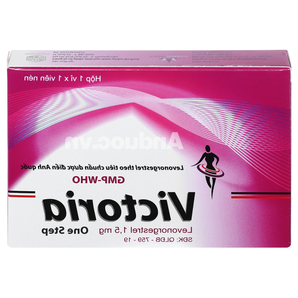 Victoria One Step thuốc tránh thai khẩn cấp trong vòng 72 giờ (1 vỉ x 1 viên)