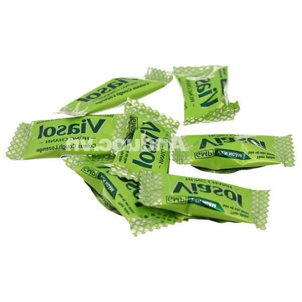 Viên ngậm Viasol Húng Chanh hỗ trợ giảm ho, đau rát họng hộp 100 viên