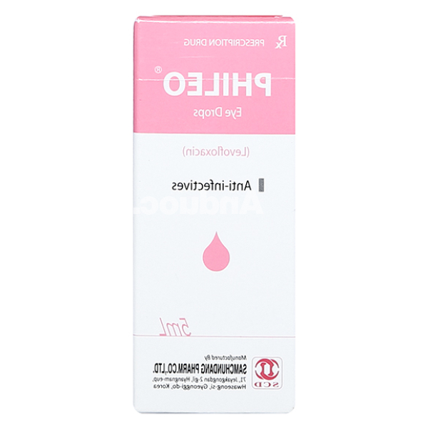 Dung dịch tra mắt Phileo trị nhiễm khuẩn mắt lọ 5ml