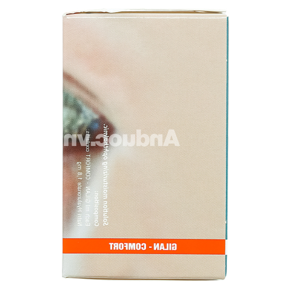 Dung dịch nhỏ mắt, mũi Gilan - Comfort giảm khô mắt (30 ống x 0.4ml)