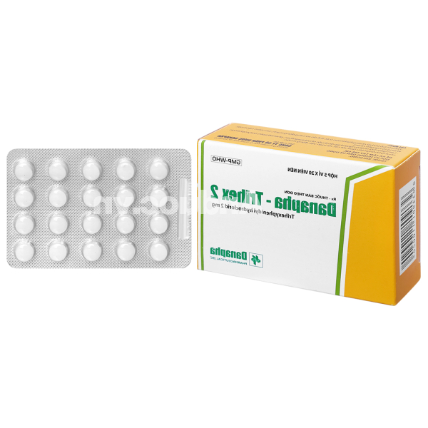 Danapha-Trihex 2 trị Parkinson (5 vỉ x 20 viên)