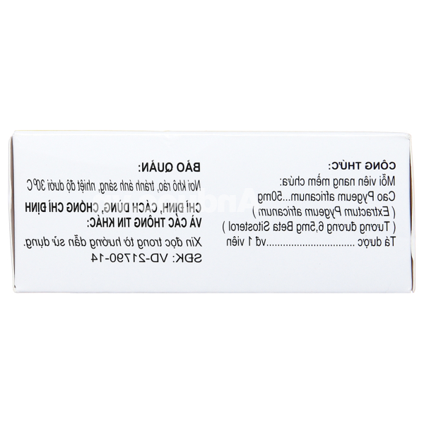 ShineTadeno 50mg trị rối loạn đường tiểu (3 vỉ x 10 viên)