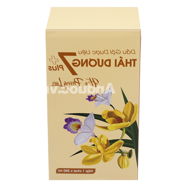 Dầu Gội Dược Liệu Thái Dương 7 Plus hỗ trợ phục hồi tóc chai 250ml