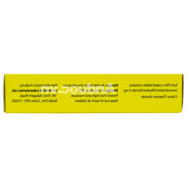 Histalong-L 5mg trị viêm mũi dị ứng, mề đay (2 vỉ x 10 viên)