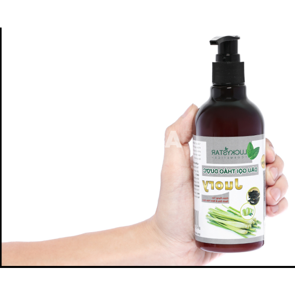 Dầu gội thảo dược LuckyStar Juory giảm rụng tóc, sạch gàu & nấm chai 300ml