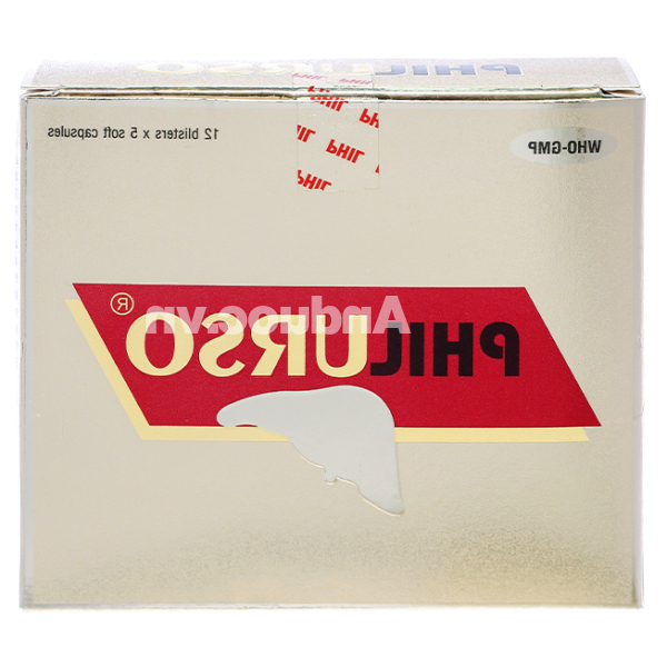Philurso hỗ trợ trị bệnh lý về gan mật (12 vỉ x 5 viên)