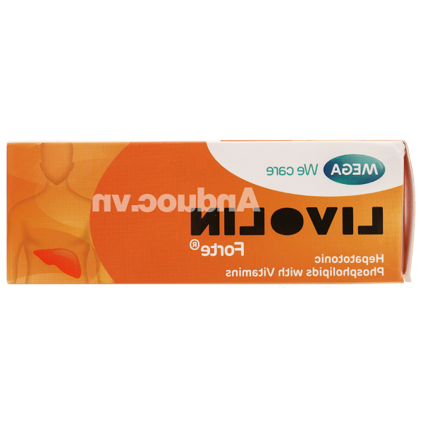 Livolin Forte hỗ trợ trị các bệnh lý về gan (3 vỉ x 10 viên)