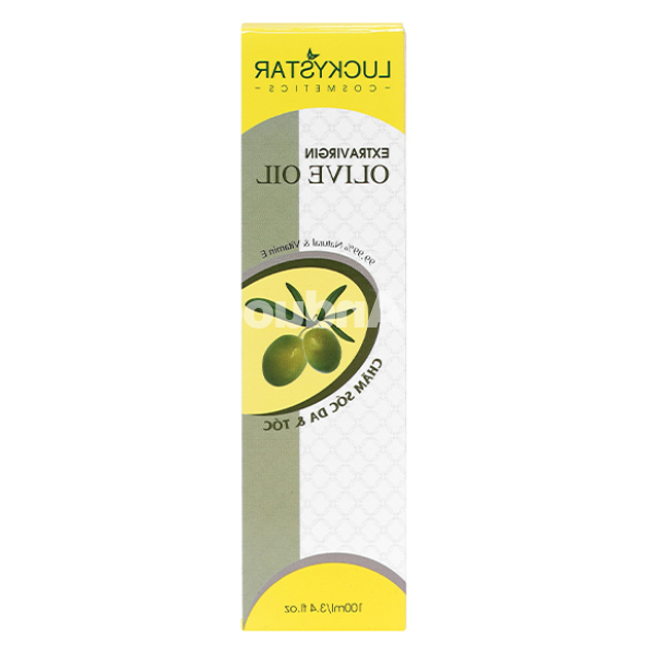Tinh dầu olive Lucky Star dưỡng da, dưỡng tóc chắc khỏe chai 100ml