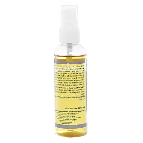 Tinh dầu olive Lucky Star dưỡng da, dưỡng tóc chắc khỏe chai 100ml