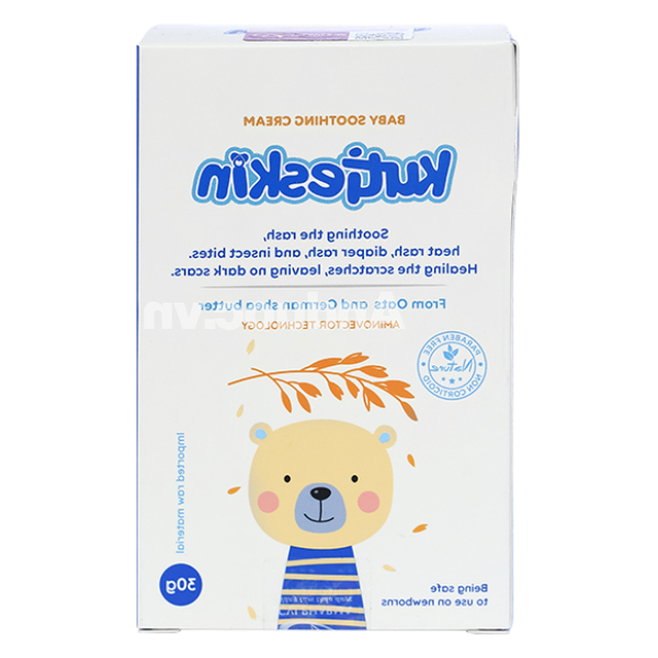 Kem bôi dịu da Kutieskin dịu vết mẫn ngứa, rôm sảy cho bé tuýp 30g