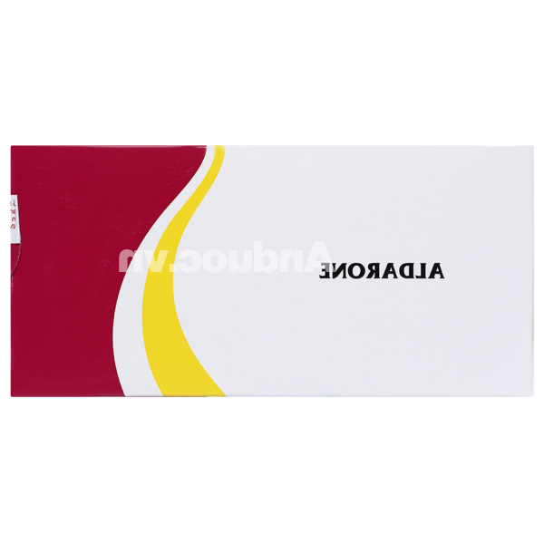 Aldarone 200mg trị loạn nhịp tim (10 vỉ x 10 viên)