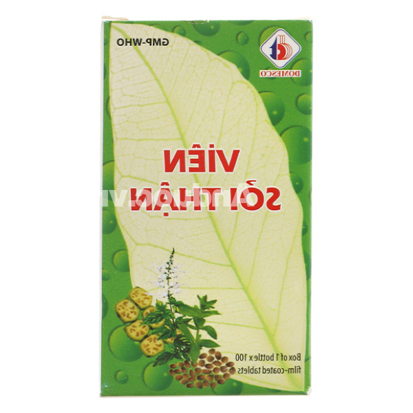 Viên Sỏi Thận phòng và trị sỏi thận chai 100 viên