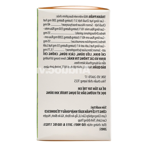 Viên Sỏi Thận phòng và trị sỏi thận chai 100 viên