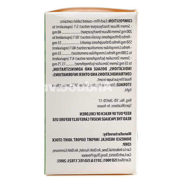 Viên Sỏi Thận phòng và trị sỏi thận chai 100 viên