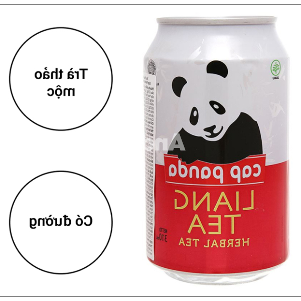 Trà thảo mộc Cap Panda Liang Teh lon 310ml