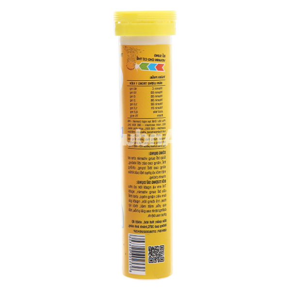 Viên sủi Bocalex Multi hỗ trợ tăng đề kháng tuýp 20 viên