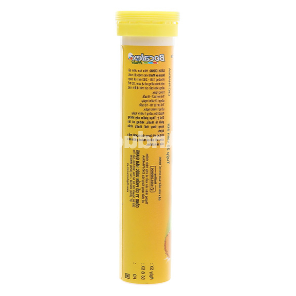 Viên sủi Bocalex Multi hỗ trợ tăng đề kháng tuýp 20 viên