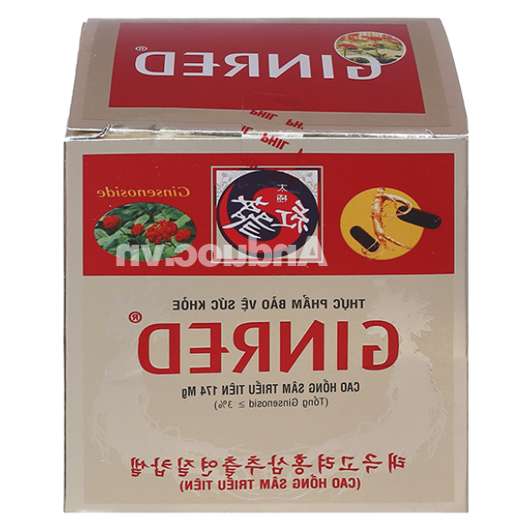 Ginred hỗ trợ tăng cường sinh lực hộp 60 viên