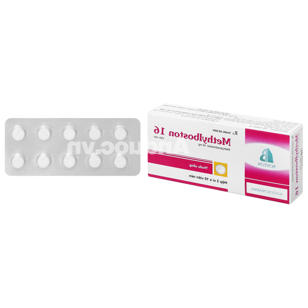 Methylboston 16 thuốc kháng viêm (3 vỉ x 10 viên)