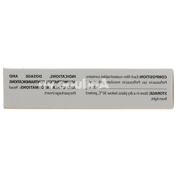 Pefloxacin Domesco 400mg trị nhiễm khuẩn (2 vỉ x 10 viên)