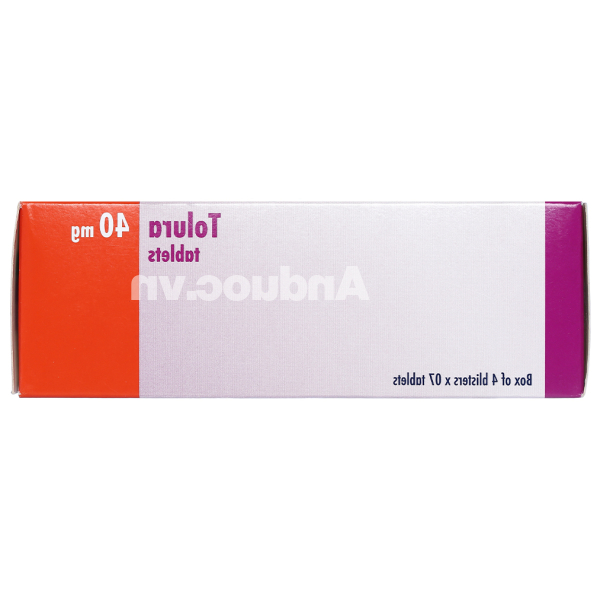 Tolura 40mg trị tăng huyết áp (4 vỉ x 7 viên)