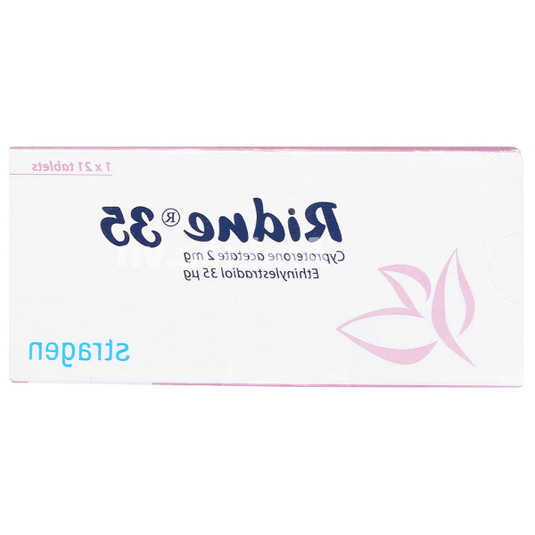 Ridne 35 trị mụn trứng cá mức độ vừa đến nặng (1 vỉ x 21 viên)