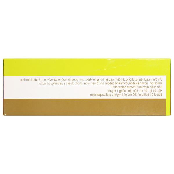 Hỗn dịch Motilium trị triệu chứng nôn và buồn nôn chai 100ml