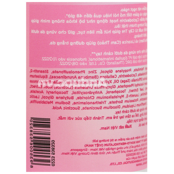 Lăn khử mùi Refre Whitening Perfume hương ngọt ngào chai 40 ml