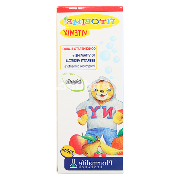 Siro Fitobimbi Vitemix bổ sung vitamin cho bé chai 200ml